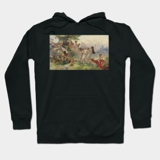 Happy Arcadia by Konstantin Makovsky Hoodie